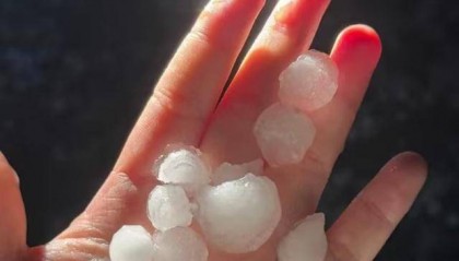 重庆酉阳下冰雹最大的有龙眼大小？县气象局：春季是强对流天气高发期